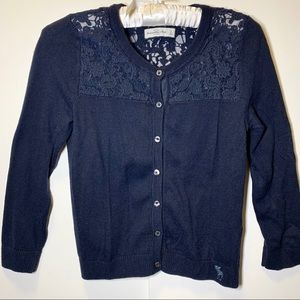 Abercrombie Lace Cardigan